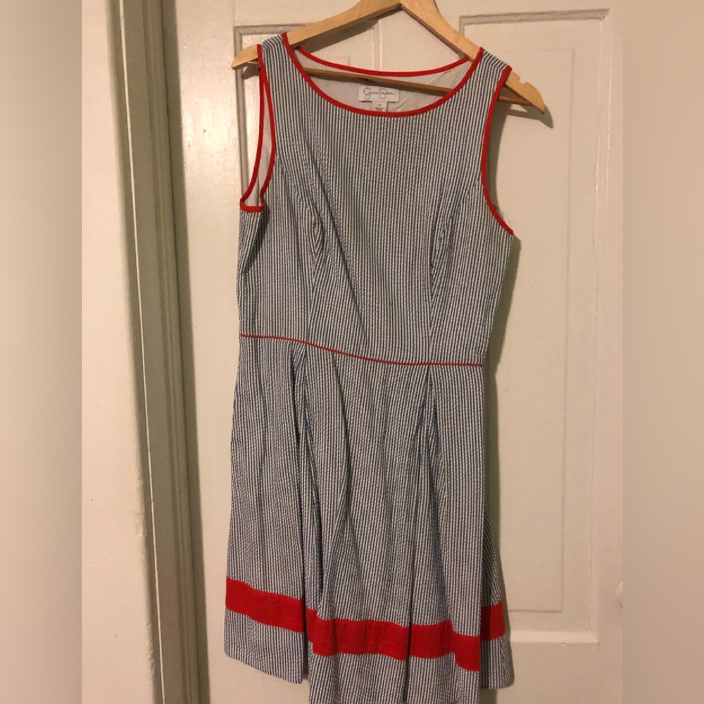 Jessica Simpson classic seer sucker summer dress…